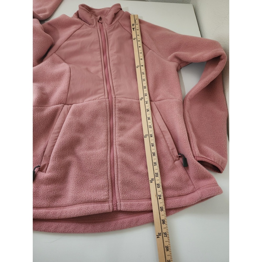 All In Motion Women's PolarTec Fleece Jacket Pink Full Zip Medium M Outdoor - Picture 4 of 10